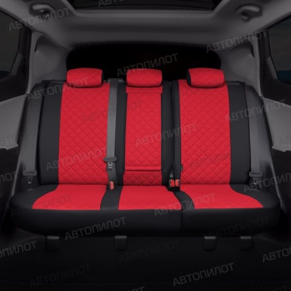 Чехлы Автопилот Экокожа Ромб на Jaecoo J7 (2023+)