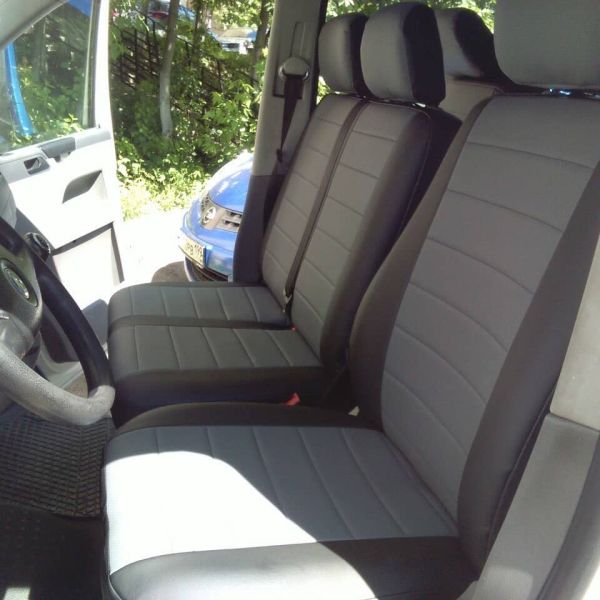 Чехлы Автопилот на Volkswagen Transporter T6 (3 места) с 2015+