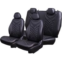 Чехлы Премиум Экокожа Байрон Президент|Жук на Renault Arkana