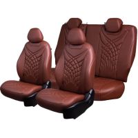 Чехлы Премиум Экокожа Байрон Президент|Жук на Renault Arkana