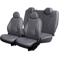 Чехлы Премиум Экокожа Байрон Президент|Жук на Renault Arkana