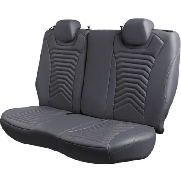 Чехлы Премиум Экокожа Байрон Президент|Жук на Renault Arkana