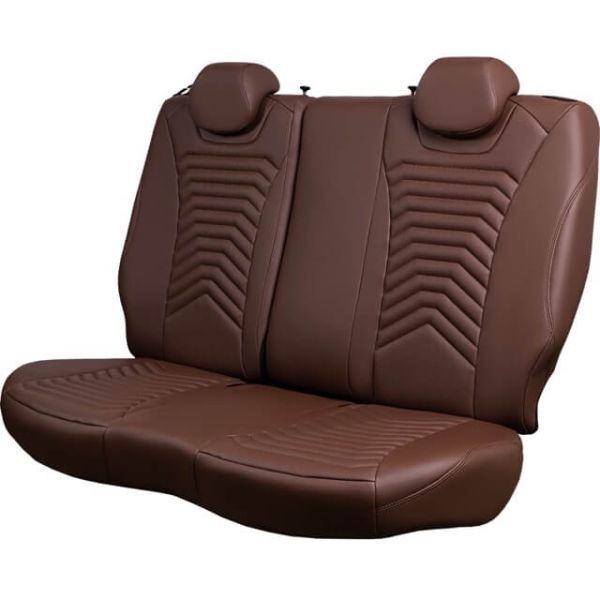 Чехлы Премиум Экокожа Байрон Президент|Жук на Renault Arkana