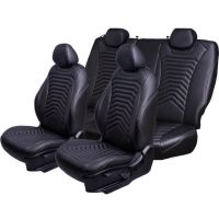 Чехлы Премиум Экокожа Байрон Президент|Жук на Renault Arkana