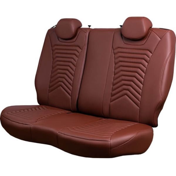 Чехлы Премиум Экокожа Байрон Президент|Жук на Renault Arkana